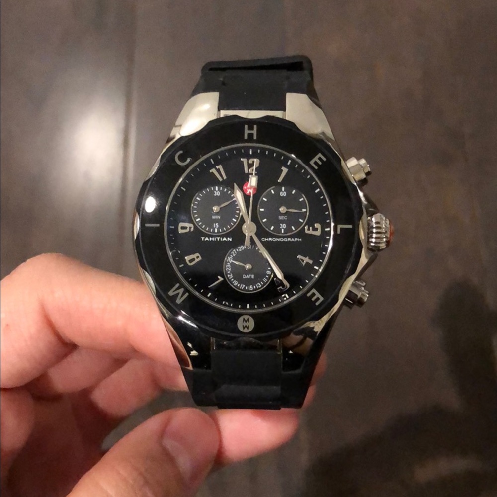 Black Michele watch